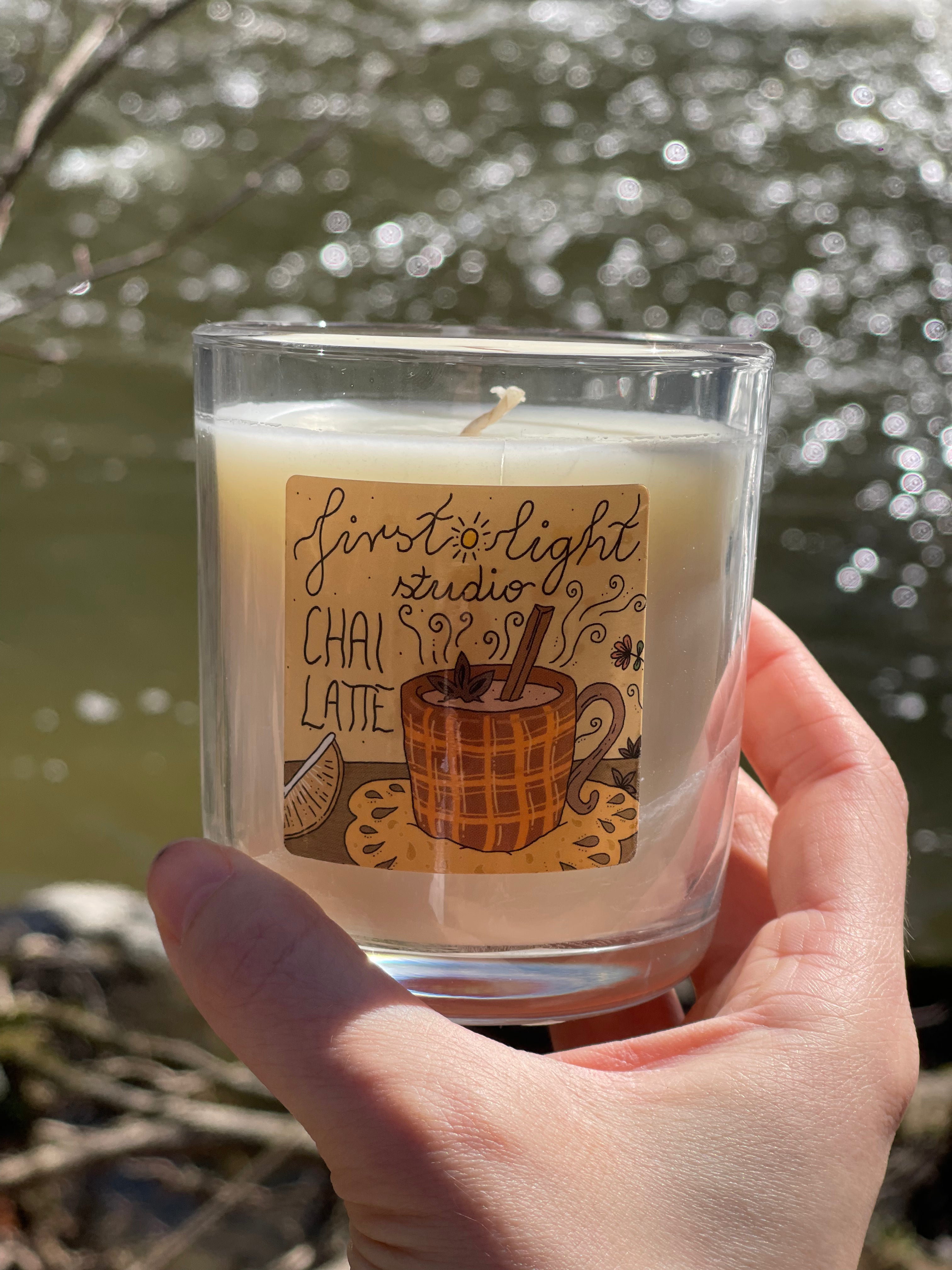 CHAI LATTE håndlagde duftlys