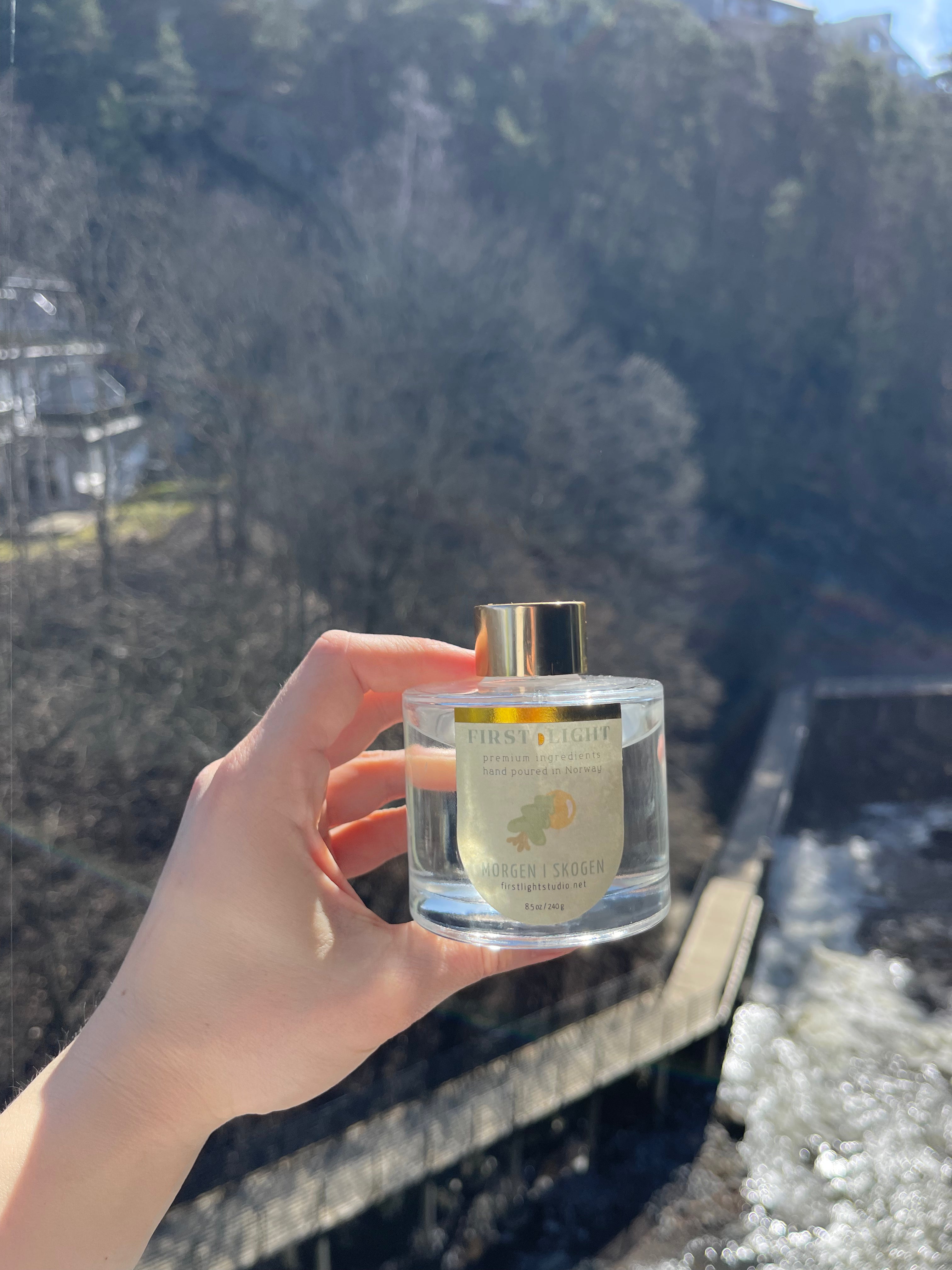 Morgen i skogen duftpinner med eske