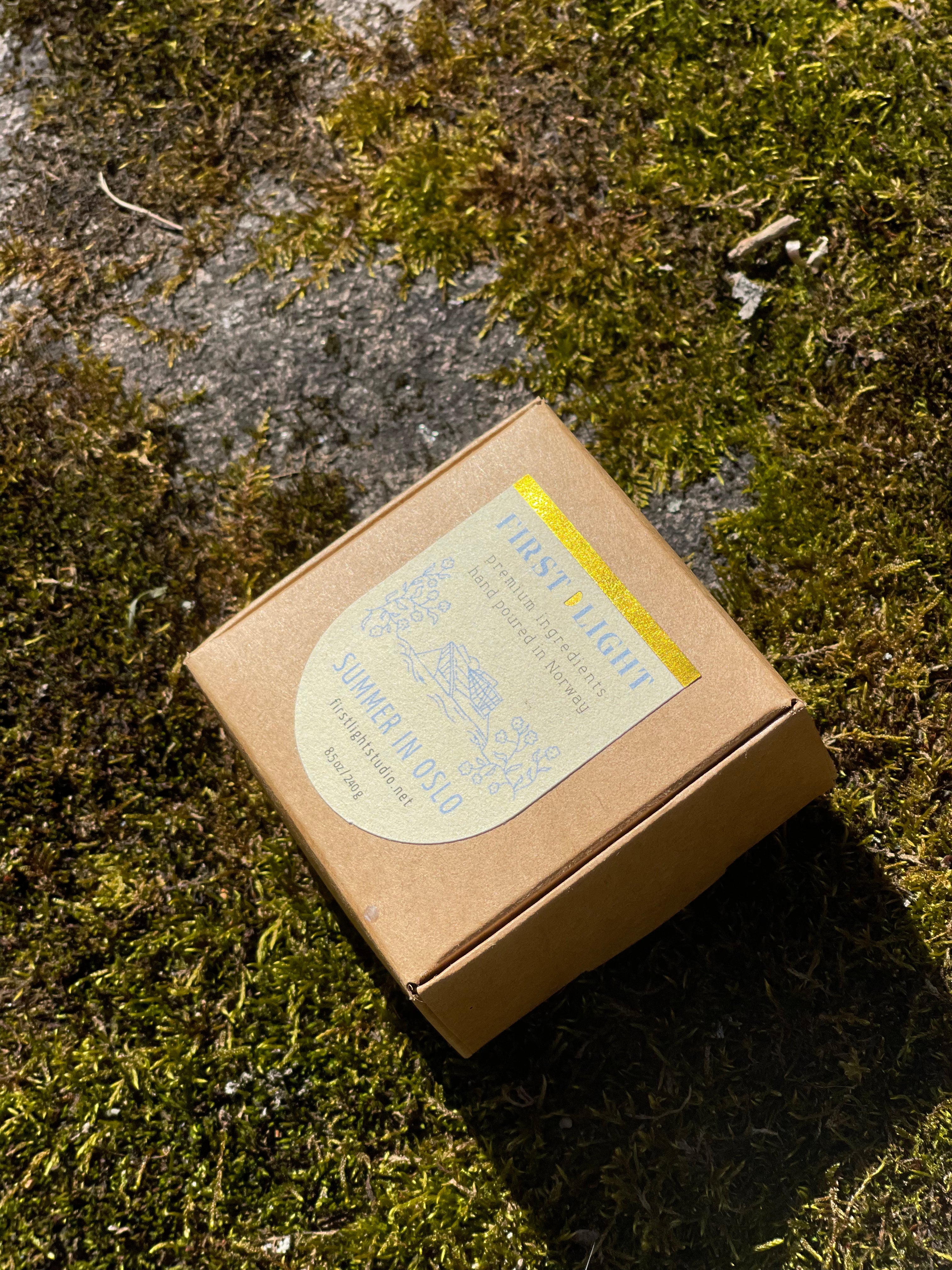 SOMMER I OSLO håndlagde duftlys