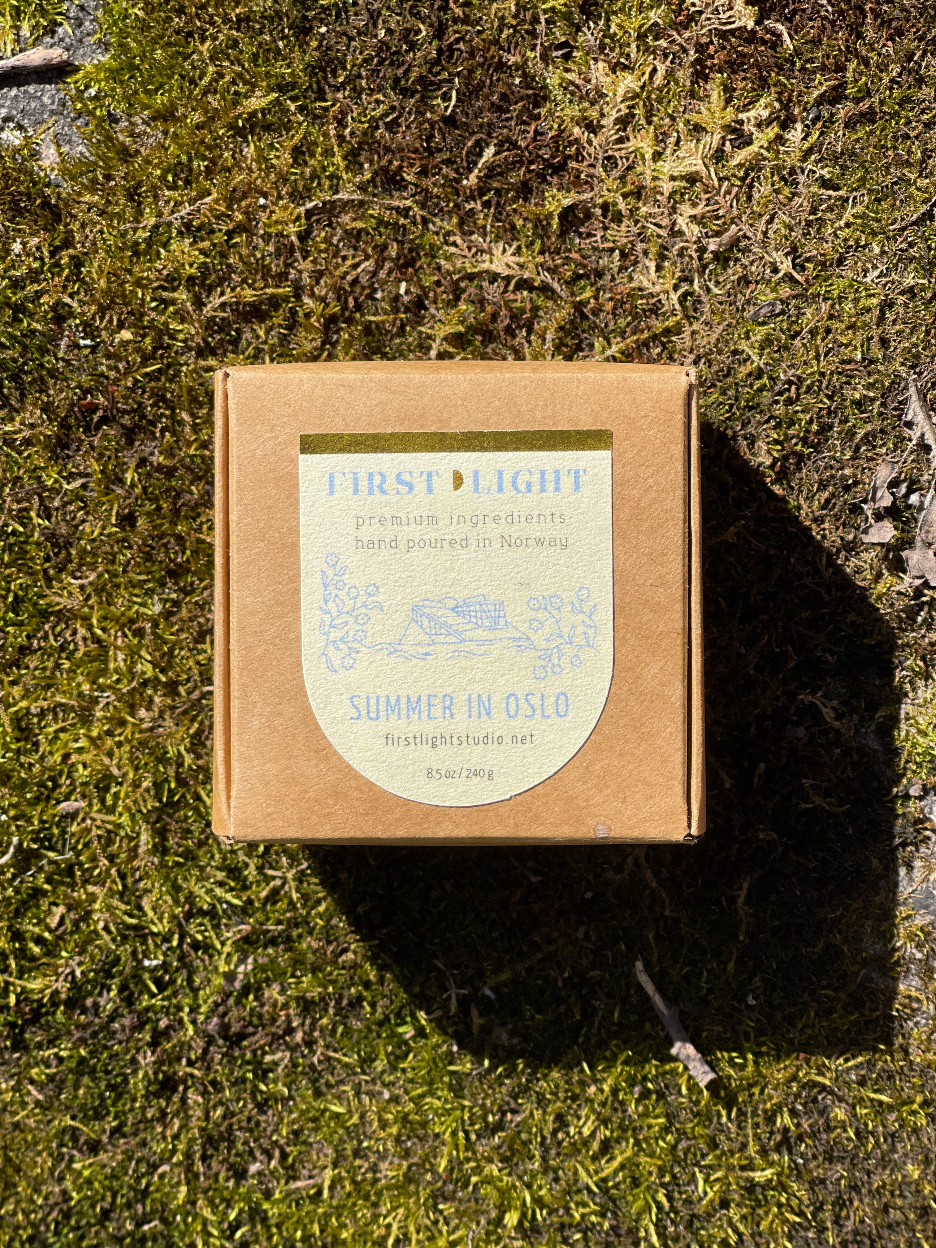 SOMMER I OSLO håndlagde duftlys